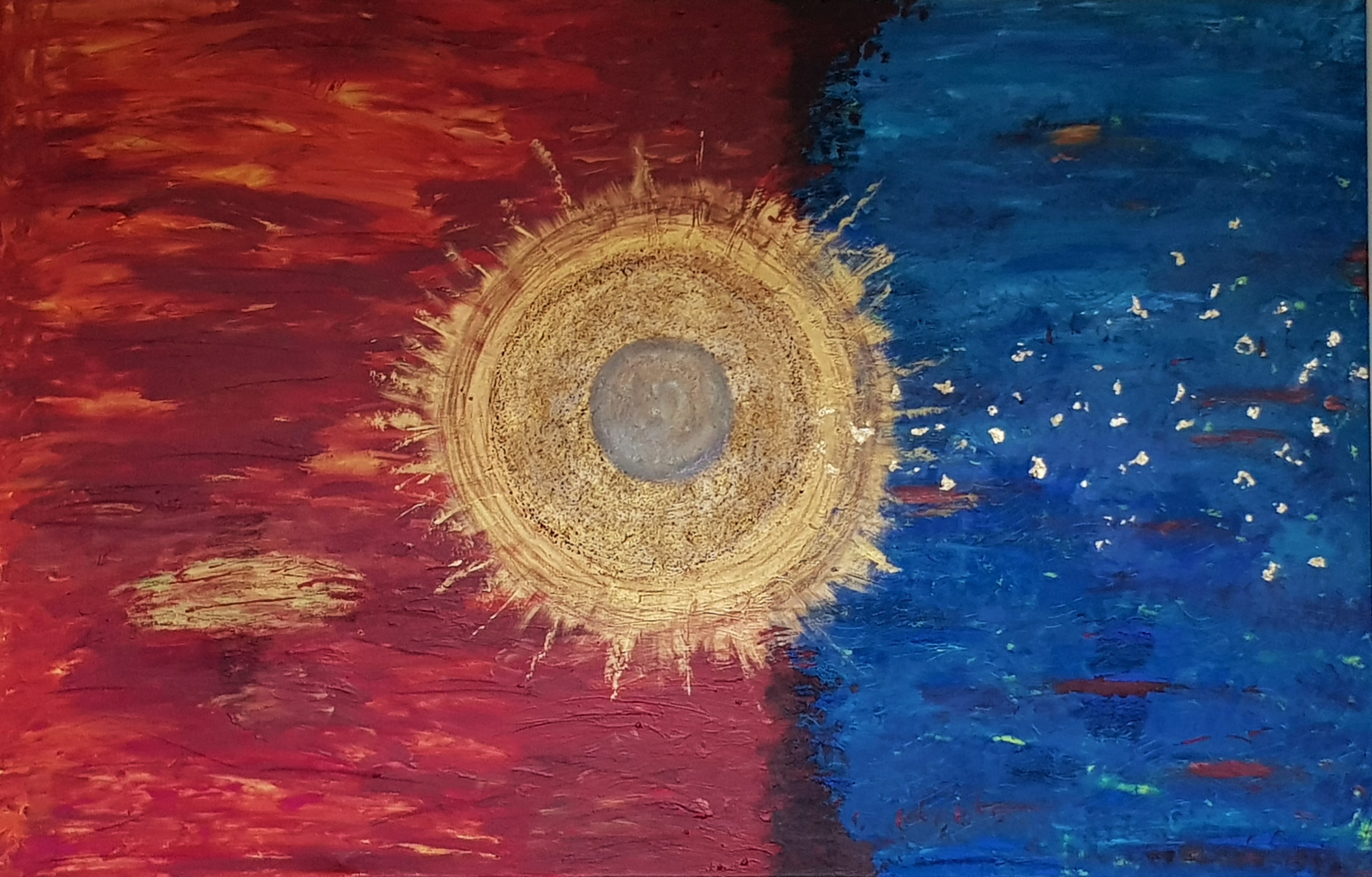 Zwischen den Welten - 90x140cm